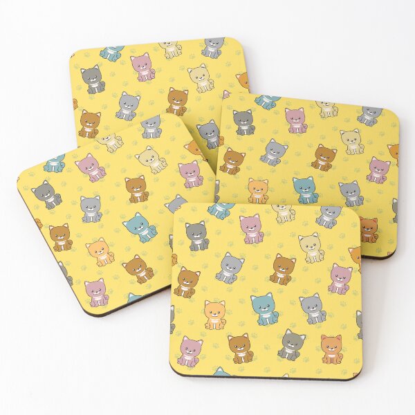 Item preview, Yellow background with cute corgis cartoon pattern... designed and sold by NUSUSDREAM.