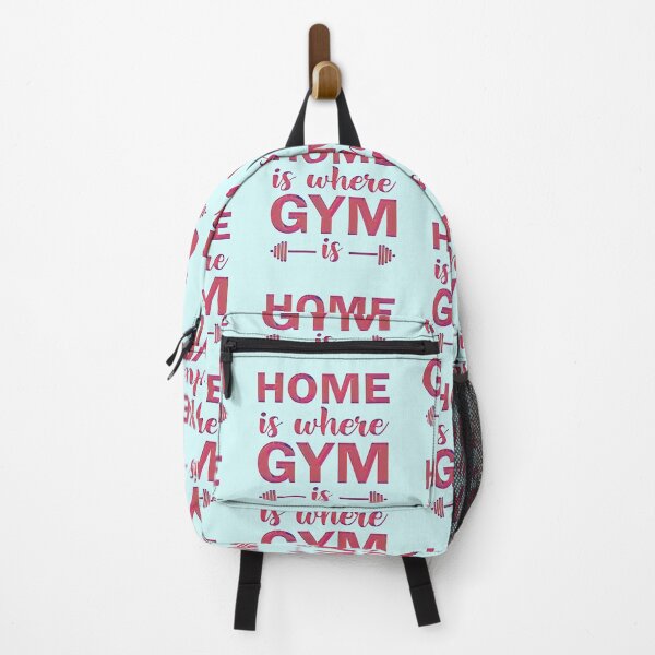 Item preview, Home is where the gym is. designed and sold by CristalleLisa.
