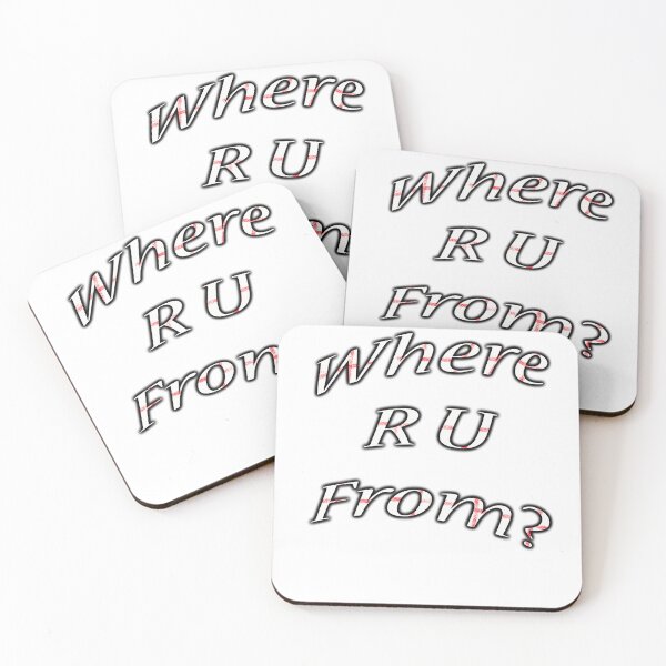 Item preview, Where  r u from? designed and sold by gruntpig.