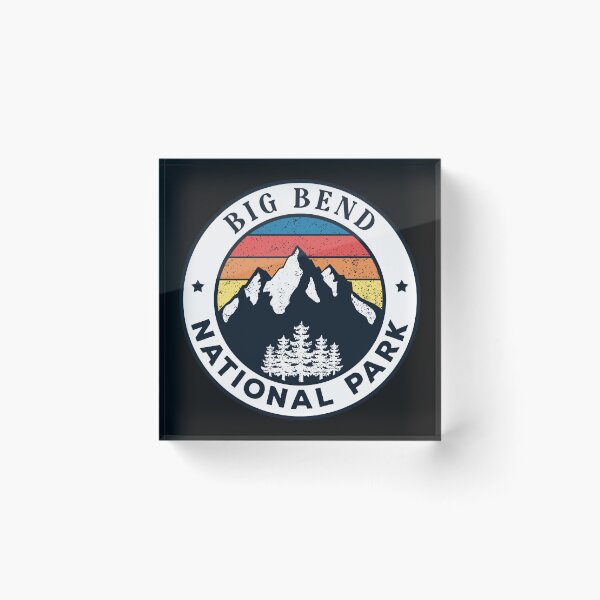 Item preview, Big Bend National Park-Vintage designed and sold by Road-tees.