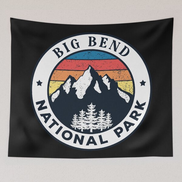Item preview, Big Bend National Park-Vintage designed and sold by Road-tees.