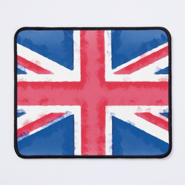 Item preview, UK flag watercolor painting designed and sold by Ghazal-art.