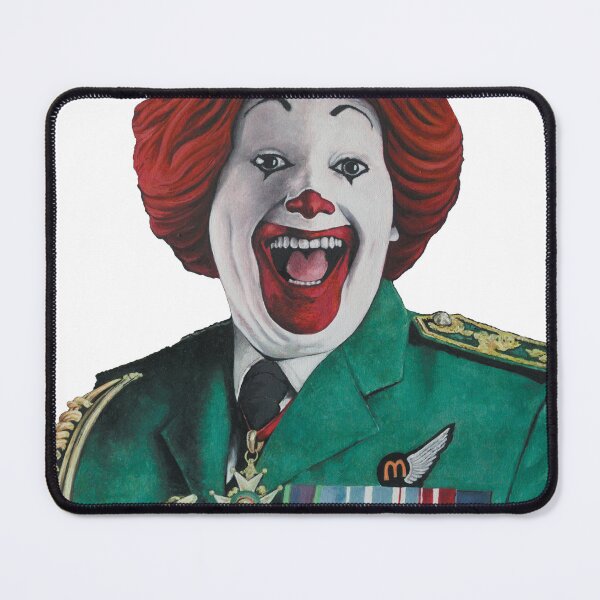 Item preview, Ronald Mcdonald Painting | American Ronny | Ronald Mcdonald Parody Oil Painting | Apocalypse Pop Art designed and sold by Tyler Tilley.