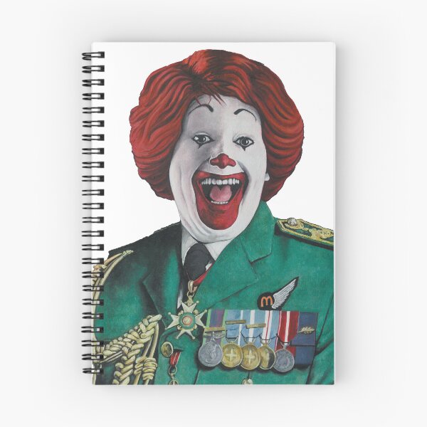 Item preview, Ronald Mcdonald Painting | American Ronny | Ronald Mcdonald Parody Oil Painting | Apocalypse Pop Art designed and sold by Tyler Tilley.