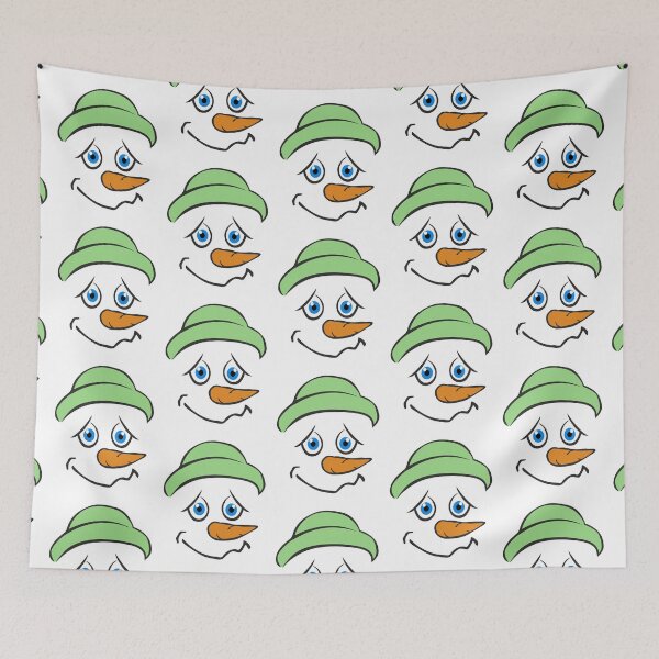 Item preview, Christmas Snow Man Guy  designed and sold by Digi Artworks Store.