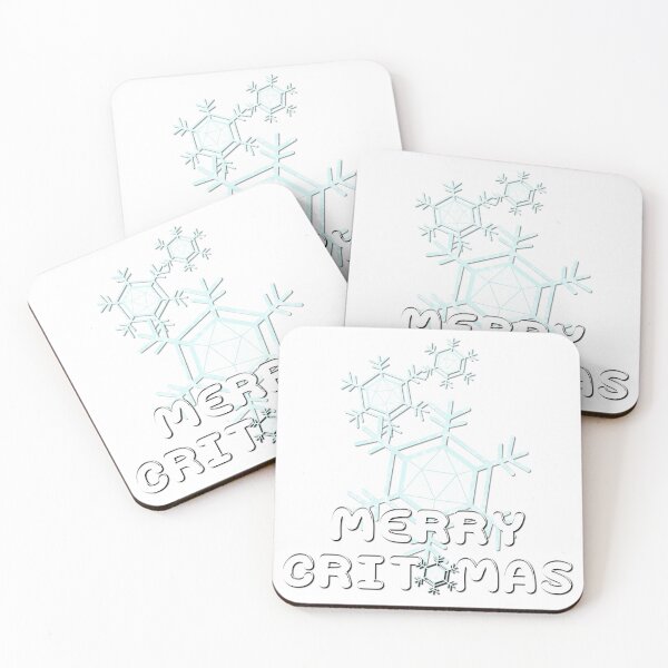 Item preview, Merry Crit-Mas Snowfall ( Dungeons and Dragons / DnD Inspired ) designed and sold by Red Jacket Technologies.