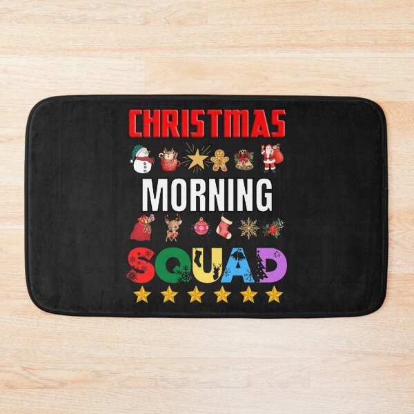 Item preview, CHRISTMAS MORNING SQUAD FAMILY XMAS HOLIDAYS designed and sold by R B Chrystal.