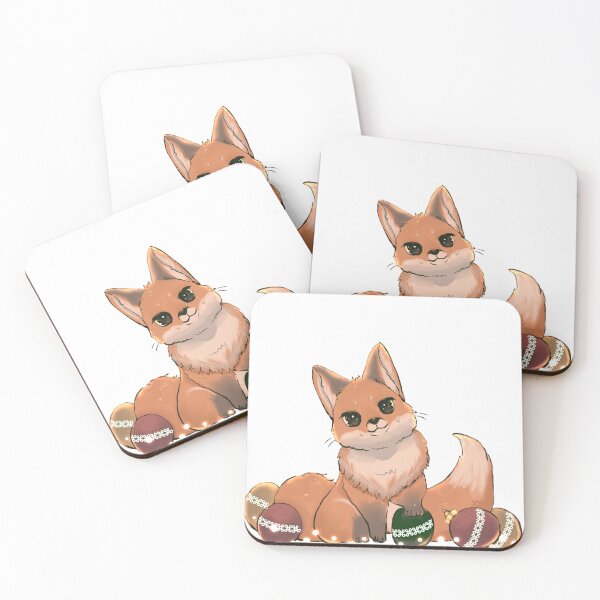 Item preview, chrismas fox and christmas ornaments designed and sold by Kamiladan.