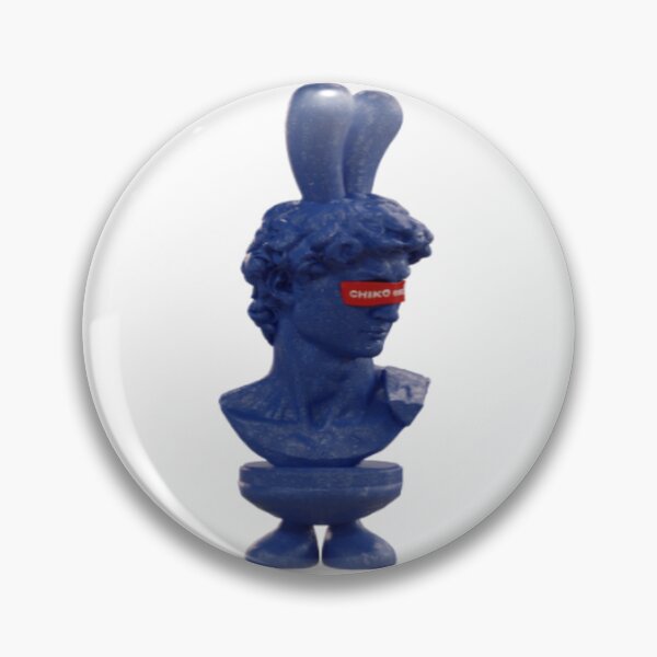 Item preview, NFT art toy "David Blue."   designed and sold by ErisMerch.