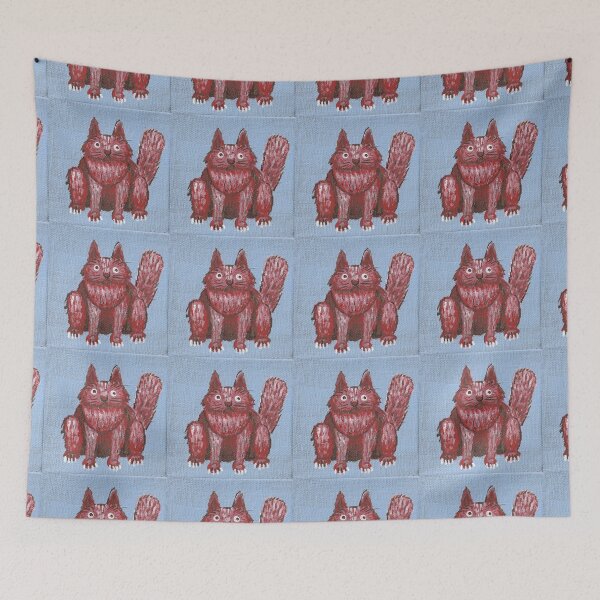 Item preview, red cat 1 designed and sold by elskerdoodles.