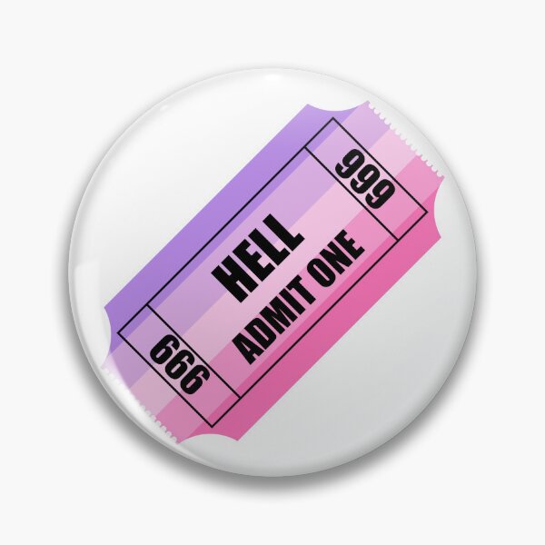 Item preview, Finsexual Hell Ticket designed and sold by JayneMcAvaney.