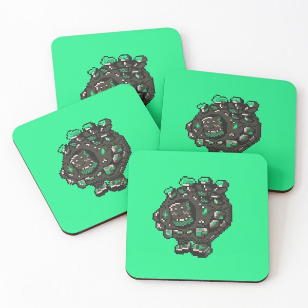 Item preview, Shy Golem - Green -  Pixel art designed and sold by goleafi.