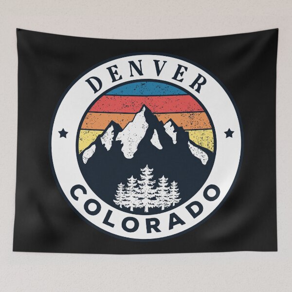 Artikelvorschau, Denver, Colorado entworfen und verkauft von Road-tees.