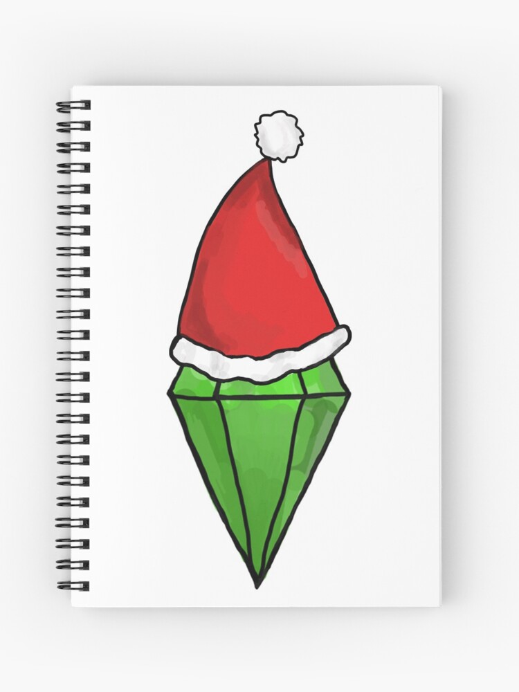 Cuaderno de espiral «Plumón de Navidad» de HollieBurton | Redbubble