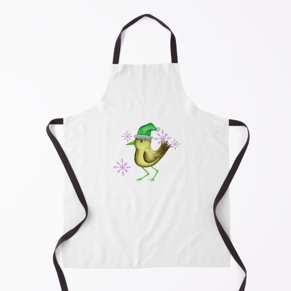 Item preview, Christmas bird_green designed and sold by NeonEye-Designs.