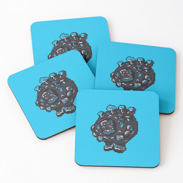 Item preview, Shy Golem - Blue -  Pixel art designed and sold by goleafi.
