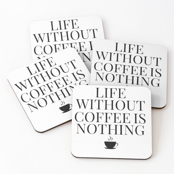 Item preview, Life Without Coffee Nothing  designed and sold by Redone Dzn.