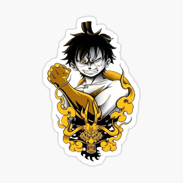 luffy one piece752.png Sticker for Sale by XzavSanfQ