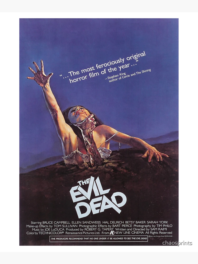 The Evil Dead (1981) Postcard for Sale by kuckxuc