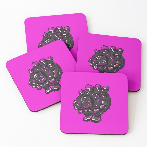 Item preview, Shy Golem - Pink - Pixel art designed and sold by goleafi.