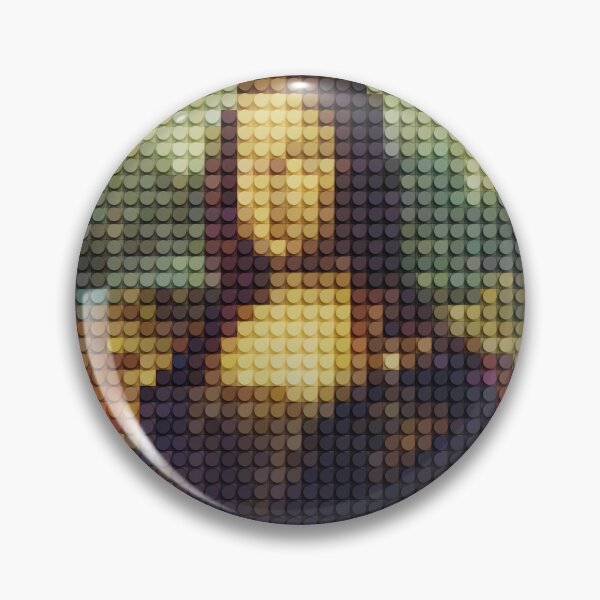 Item preview, Pixelated Mona Lisa designed and sold by REApparelCo.