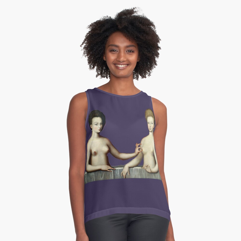 Item preview, Sleeveless Top designed and sold by timelessfancy.