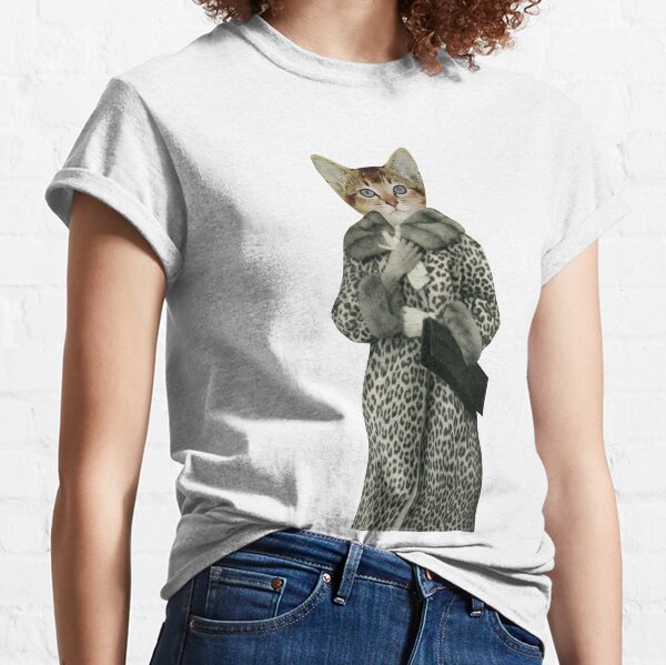 Kitten Dressed as Cat Classic T-Shirt