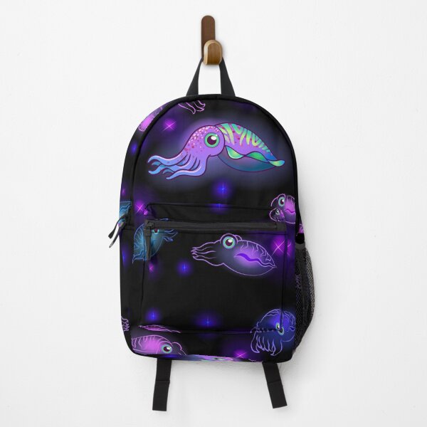 Item preview, glowing purple cuttlefish under deepsea designed and sold by Tony J.