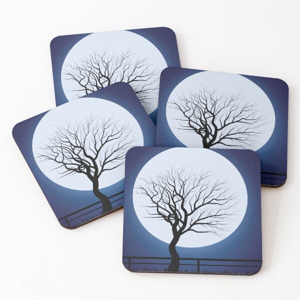 Item preview, soft moonlight tree designed and sold by fahimtshirt.