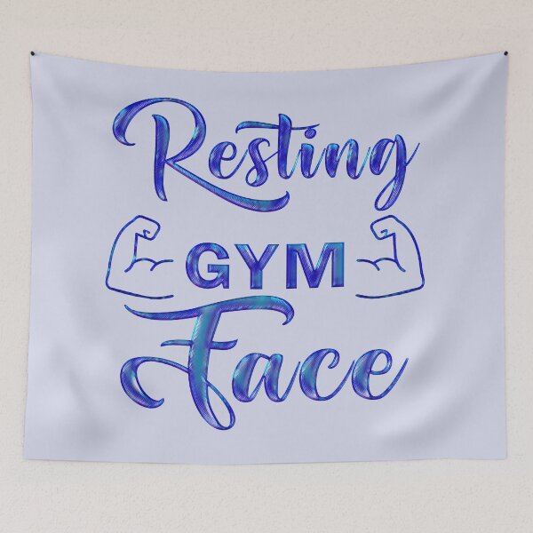 Item preview, Resting Gym Face designed and sold by CristalleLisa.