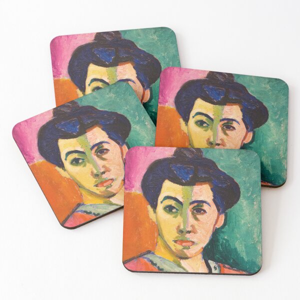 Aperçu de l'œuvre Portrait de Madame Matisse par Henri Matisse, Matisse Green LIine, tableau le plus célèbre d'Henri Matisse, créée et vendue par Tamas Das.