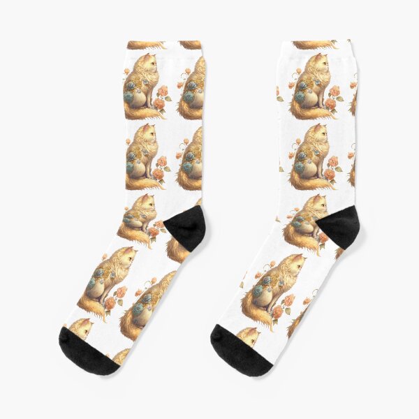 Persian Roses Socks