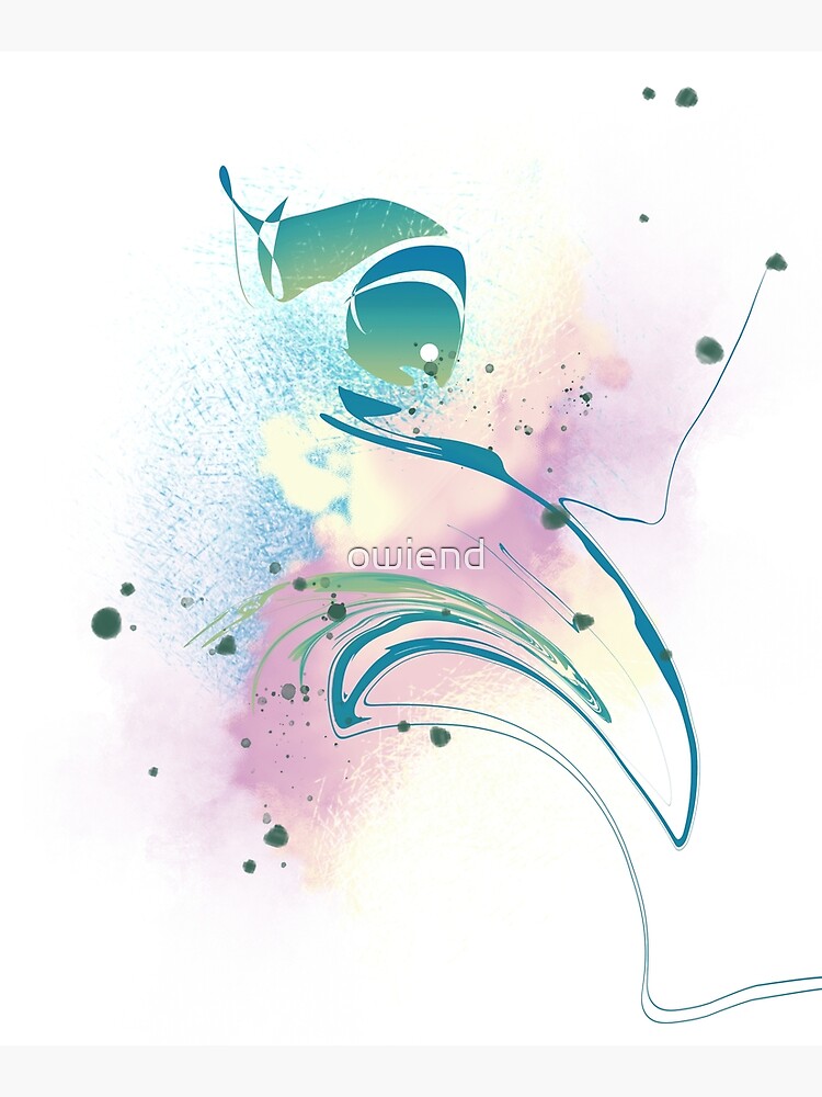 Taking the Plunge - abstract shapes by owiend
