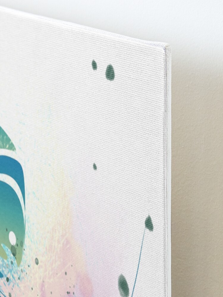 Alternate view of Taking the Plunge - abstract shapes Mounted Print