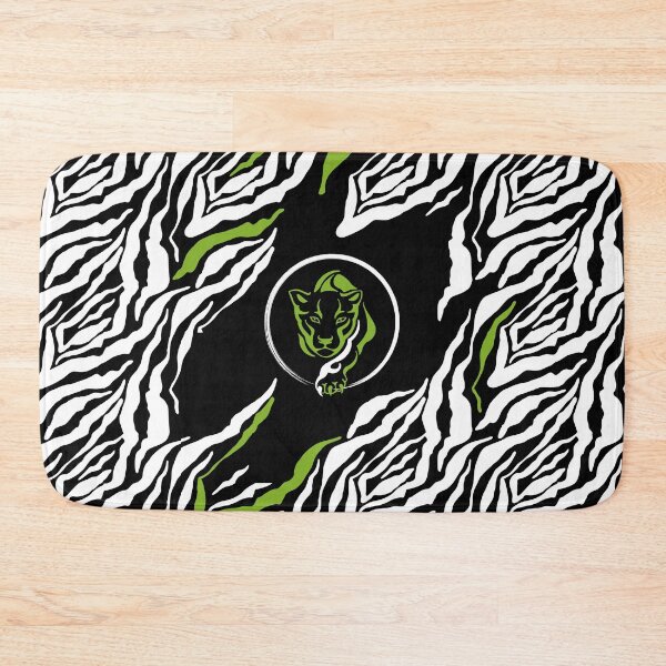 Item preview, GOWILD Seamless Zebra-Panther / Cougar Design Variant - black designed and sold by GOWILDstyle.