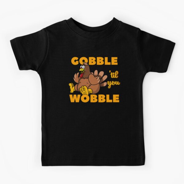 Gobble Til You Wobble Funny Thanksgiving Women Tank Top
