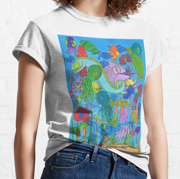 A Rather Crowded Ocean Classic T-Shirt