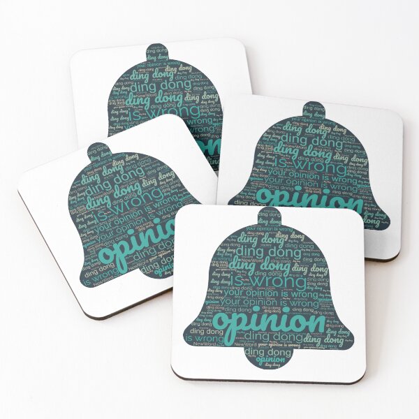 Item preview, Ding Dong Your Opinion Is Wrong, funny quote designed and sold by ismdesigner.