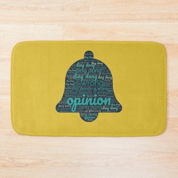 Item preview, Ding Dong Your Opinion Is Wrong, funny quote designed and sold by ismdesigner.