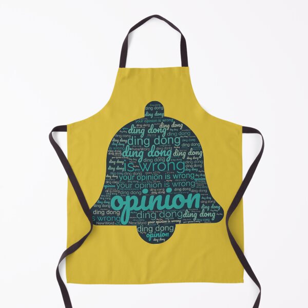Item preview, Ding Dong Your Opinion Is Wrong, funny quote designed and sold by ismdesigner.
