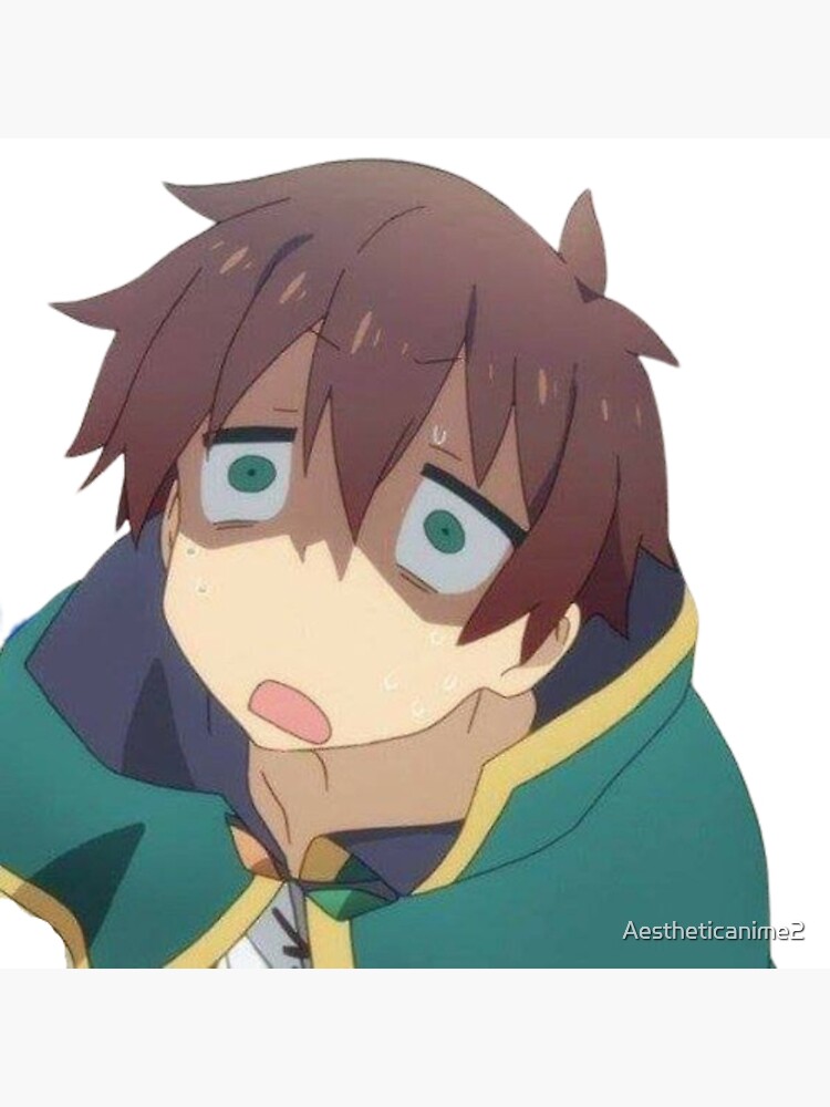 Kazuma Disgusted Konosuba Poster for Sale by Aestheticanime2