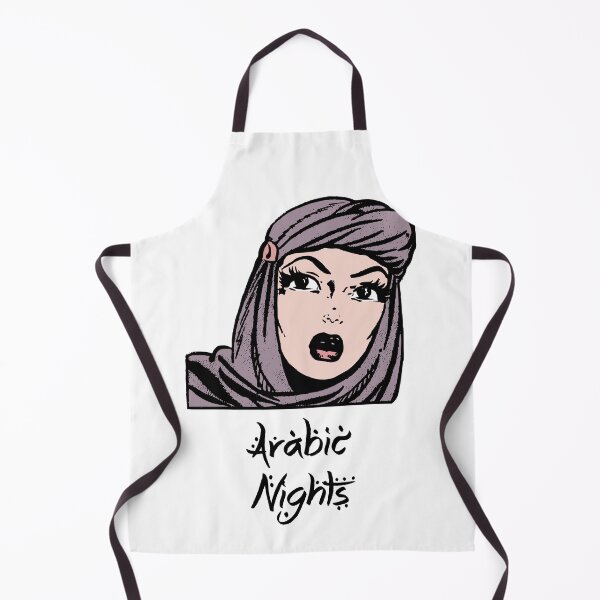 Item preview, 'Arabic Nights' Hijab Girl - Retro Illustration Design for T-shirts, mugs, phone cases and other accessories designed and sold by Ridiculam Toga.