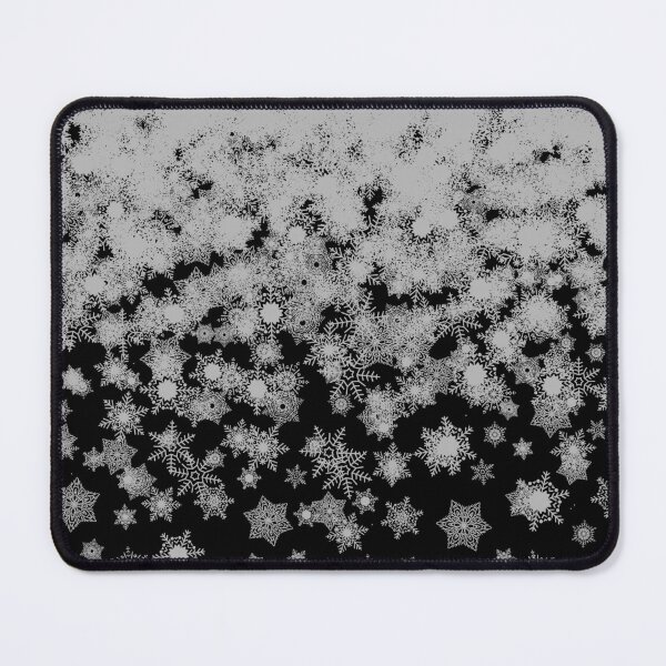 Item preview, Blizzard - Silver on a black background designed and sold by illustratious.