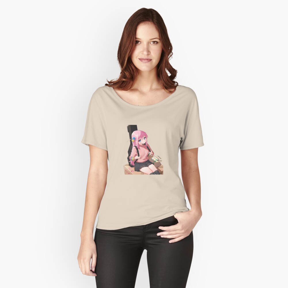 Aperçu de l'œuvre T-shirt coupe relax créée et vendue par doracassidyy766.