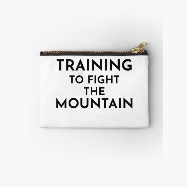 Item preview, Training to Fight The Mountain designed and sold by emzimerch1.