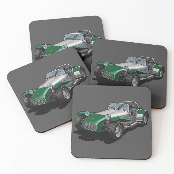 Item preview, Artwork Caterham super seven bdr 7 green classic  designed and sold by SketchNinja.
