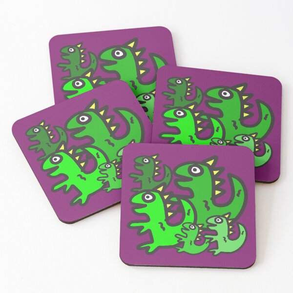 Item preview, Dino Dinosaurs T- Rex Boogie Family set - designed and sold by Karen Ekdahl.