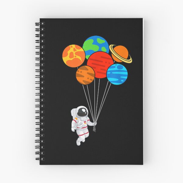 Item preview, Astronaut Holding Planet Balloons - Astronaut holding planet balloons solar system space designed and sold by NabShirts ⭐⭐⭐⭐⭐.