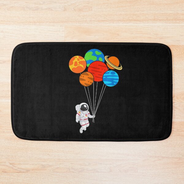 Item preview, Astronaut Holding Planet Balloons - Astronaut holding planet balloons solar system space designed and sold by NabShirts ⭐⭐⭐⭐⭐.