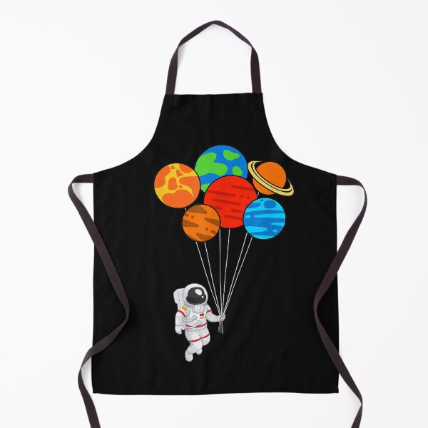 Item preview, Astronaut Holding Planet Balloons - Astronaut holding planet balloons solar system space designed and sold by NabShirts ⭐⭐⭐⭐⭐.